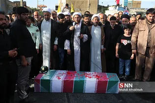 تشییع شهید مدافع حرم 