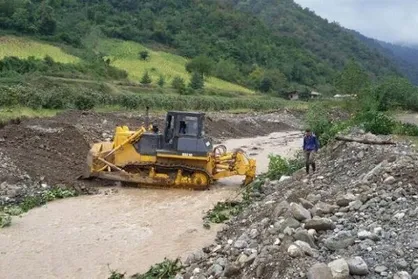 دستگیری قاچاقچی شن و ماسه در بابل