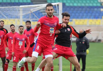 تمرین با نشاط پرسپولیسی&zwnj;ها با حضور رسن +عکـس
