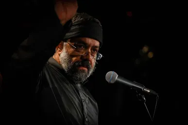 صوت/ مداحی شب سوم محرم/ حاج محمود کریمی
