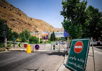 جاده چالوس از ۹ صبح امروز یک&zwnj;طرفه می&zwnj;شود