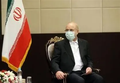 دیدار مصطفی شنتوپ، رئیس مجلس ملی کبیر ترکیه با قالیباف پس از مراسم تحلیف ابراهیم رییسی