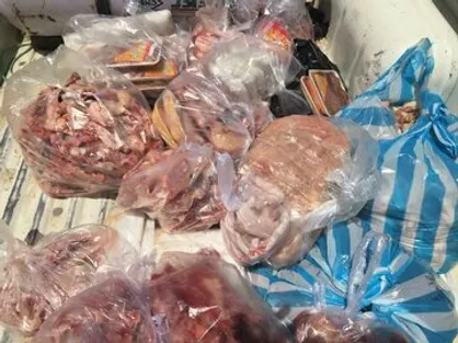 معدوم&zwnj;سازی ۹۵ کیلوگرم گوشت مرغ فاسد در اشتهارد