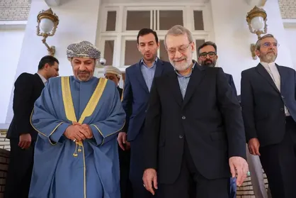 وزیر کشور عمان با دبیر شورای عالی امنیت ملی کشورمان در تهران دیدار کرد
