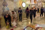 حرم مطهر شاهچراغ(ع) ساعاتی پس از حمله تروریستی