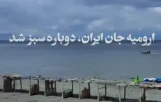 سطح آب دریاچه «ارومیه» به بالاترین سطح خود در چهار سال اخیر رسید