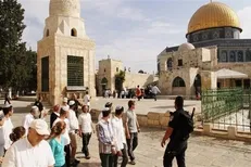 یورش شهرک نشینان صهیونیست به «مسجدالاقصی»