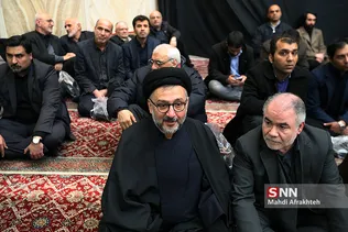 مراسم ختم پسر احمد توکلی