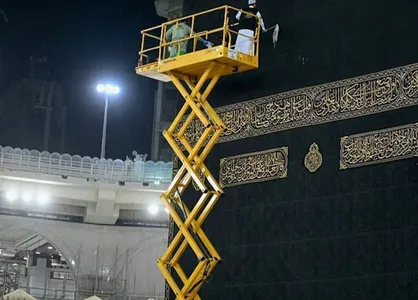 مسجدالحرام ضدعفونی شد +عکس و فیلم