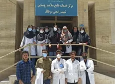 جهادگران دانشگاه علوم پزشکى ایلام به مردم روستاى سرطاف خدمت‌رسانى کردند