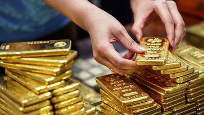کاهش قیمت طلای جهانی در معاملات امروز