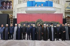 تجدید میثاق رئیس و مسئولان عالی دستگاه قضا با آرمان‌های بنیانگذار انقلاب اسلامی