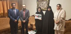 اعضای اتحادیه انجمن‌های اسلامی دانشجویان مستقل با رایزن فرهنگی پاکستان دیدار کردند