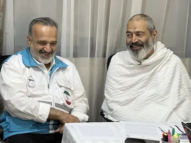پایش هوشمند ۳۰هزار زائر ایرانی در مسیر عرفات/ بازدید سرپرست حجاج از مرکز عملیات اعزامها