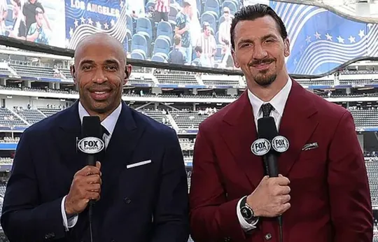 هنرنمایی‌های زلاتان و تیری آنری در استودیو فاکس اسپورت