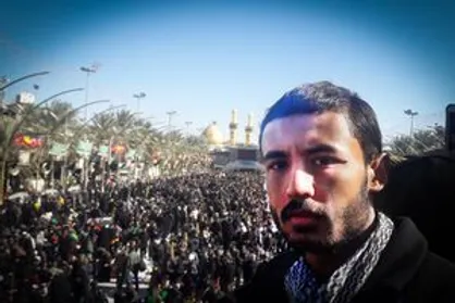 با پیراهن کربلا و مشهد، شهید شد +&zwnj;عکس
