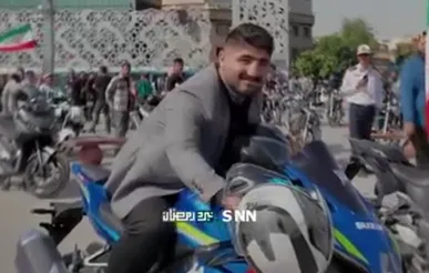 نبرد رمضان | غرش موتور سواران جانفدا در قلب پایتخت