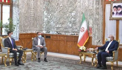دیدار وزیر خارجه ونزوئلا با قالیباف در بهارستان