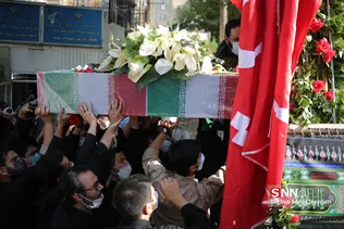 تشییع پیکر شهید مدافع حرم «رضا فرزانه»