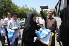 سومین گروه جهادی علوم پزشکی دانشگاه آزاد قم به لرستان اعزام شد
