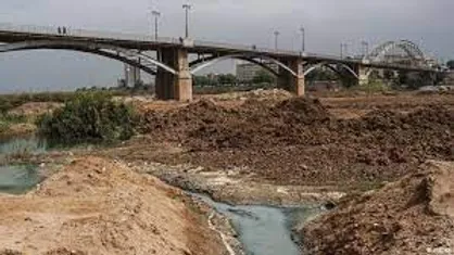 کم&zwnj;رمقی کارون و تابستان سخت خوزستان