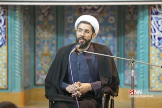 دیدار حجت‌الاسلام رستمی با دانشجویان مسیحی کوی دانشگاه تهران