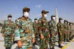 صبحگاه مشترک نیرو‌های مسلح در مسجد جمکران