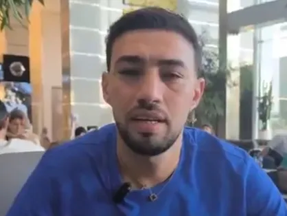 هواداران استقلال خوشحالم که اینجا در کنار شما هستم