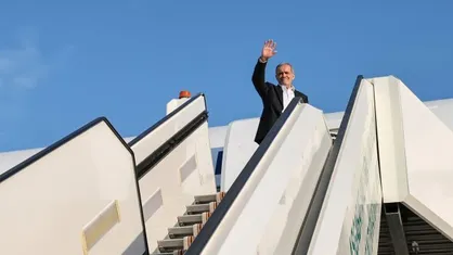 رئیس&zwnj;جمهور &laquo;عشق&zwnj;آباد&raquo; را به مقصد تهران ترک کرد