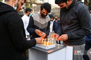 یادبود شهدای مسجد قندوز در مقابل کنسولگری افغانستان