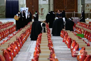 مرحله دوم رزمایش مومنانه در حرم امام خمینی (ره)