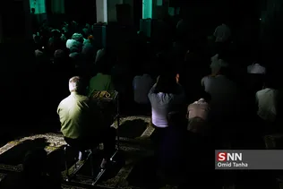 مراسم اعتکاف رمضانیه دانشگاه شریف