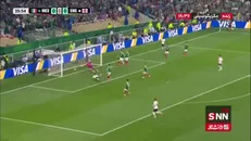 گل اول انگلیس به مکزیک توسط بلینگام / مکزیک 0 - 1 انگلیس