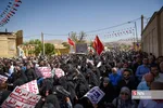 تشییع ۲ شهید حادثه تروریستی حرم شاهچراغ(ع)
پیکر مطهر شهدای حادثه تروریستی حرم شاهچراغ (ع) ساعت ۹ صبح چهارشنبه ۲۵ مرداد۱۴۰۲ از میدان شهدا تا حرم مطهر احمد بن موسی شاهچراغ (ع) شیراز تشییع شد.
