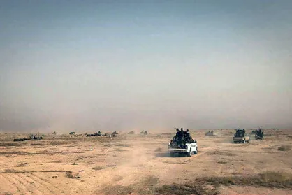 انتشار گسترده رزمندگان &laquo;نُجَباء&raquo; در مثلث مرزی عراق-سوریه-اردن +تصاویر