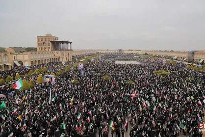 حضور گسترده مردم سراسر کشور در راهپیمایی روز قدس ۱۴۰۴ در لبیک به دعوت رهبر انقلاب+فیلم