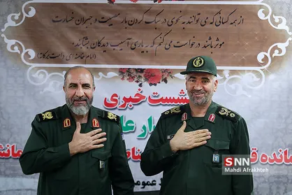 نشست خبری سرتیپ علی فضلی