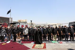 عزاداری ظهر عاشورا در میدان امام حسین (ع)