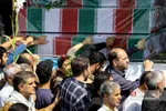 مراسم تشییع پیکر مطهر ۱۵۰ شهید دفاع مقدس در تهران