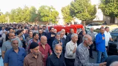 بدرقه پیکر پدر شهیدان احمدی