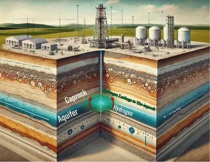 آسیب&zwnj;شناسی ذخیره&zwnj;سازی زیرزمینی هیدروژن به عنوان روش نوین تأمین پایدار انرژی