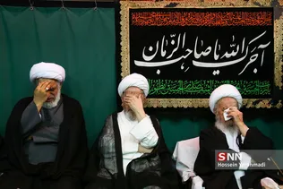 عزاداری بیوت مراجع تقلید در سالروز رحلت پیامبر(ص)و شهادت امام حسن (ع)