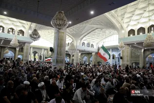 دومین مراسم یادبود شهدای خانواده رهبر انقلاب در حرم عبدالعظیم حسنی(ع)