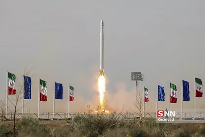 پرتاب نخستین ماهواره نظامی ایران