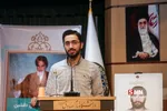 نوید عمیدی مسئول بسیج دانشجویی دانشگاه امام صادق(ع)