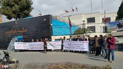 دانشجویان و فارغ&zwnj;التحصیلان رشته&zwnj;های مهندسی ناپیوسته در مشهد تجمع کردند/ مصوبه&zwnj;ای که می&zwnj;گوید ما مهندس نیستیم!