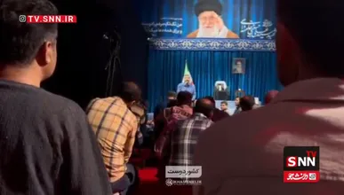 این سرزمین، ایران عاشوراست؛ لحظاتی از شعرخوانی در جوار محل شهادت رهبر شهید+فیلم