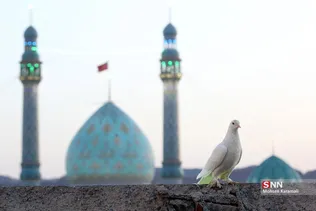 مسجد جمکران در شب نیمه شعبان 