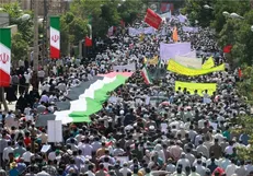 لبیک تبریزی‌ها به قدس پرشور و با عزت راهپیمایی قدس