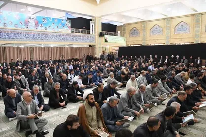 برگزاری مراسم بزرگداشت شهدای خدمت در دانشگاه تبریز + فیلم و عکس